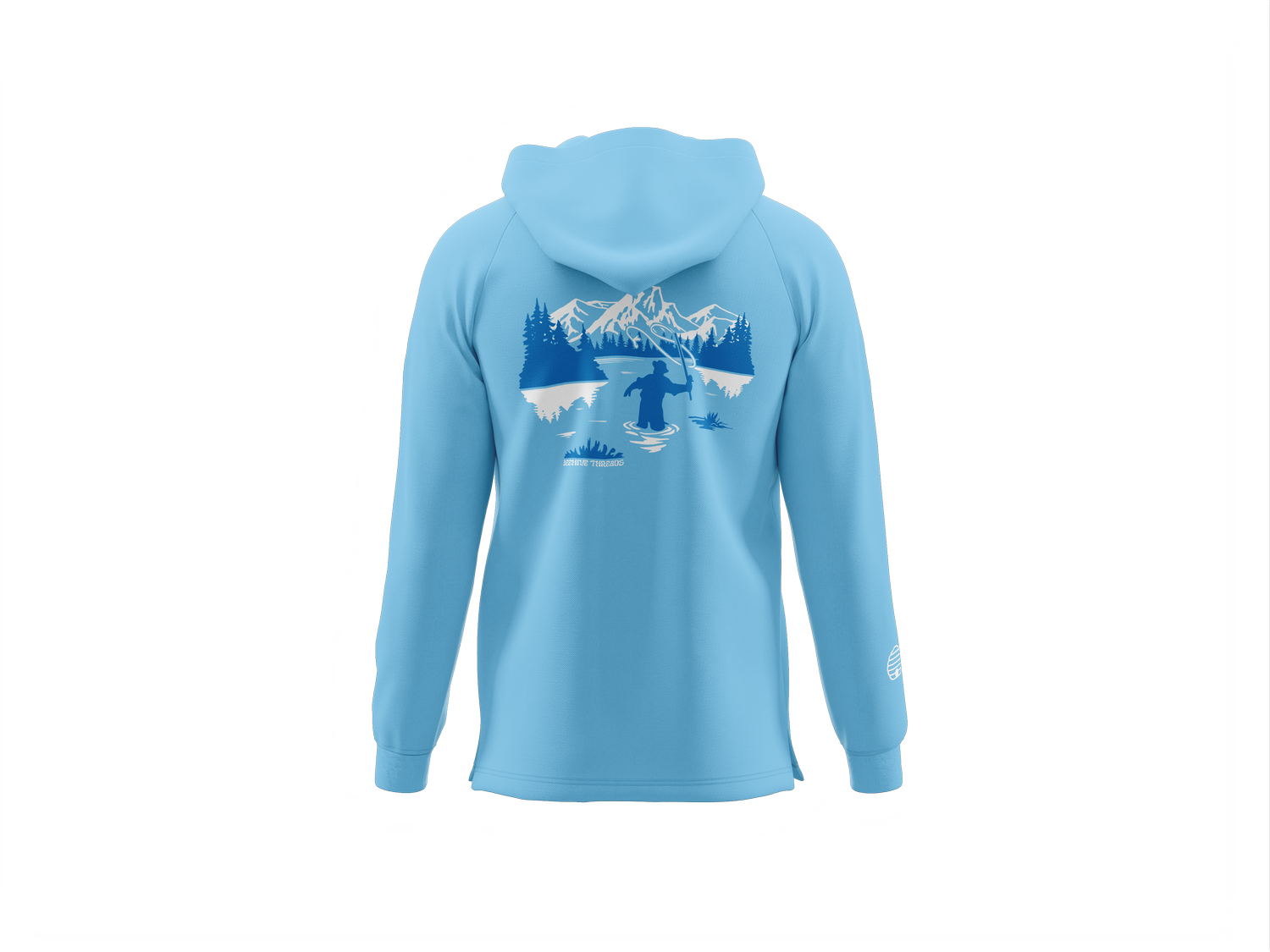 Fishing Club Lightweight Sun Hoodie — Beehive Threads